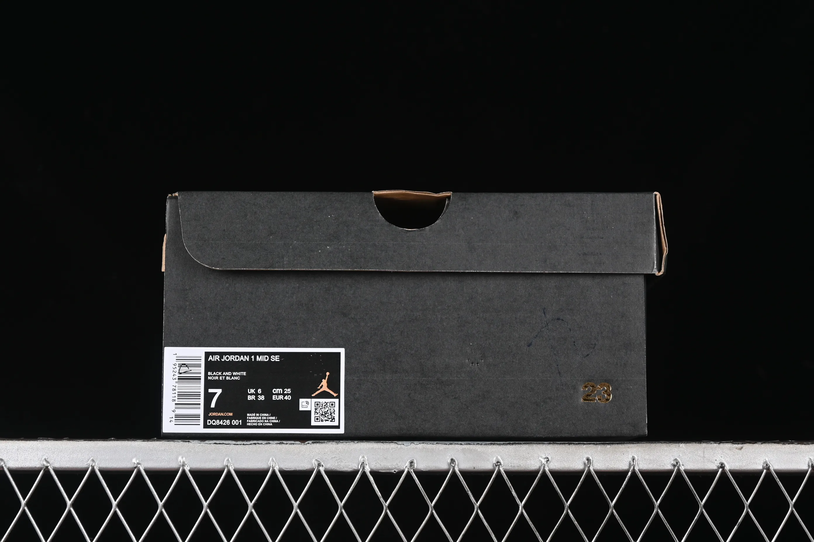 All categories Air Jordan Jordan series basketball shoes Air Jordan 1 Mid Air Jordan 1 Mid AJ1 Joe 1 white black gray Chinese culture and leisure sneakers DQ8426-001